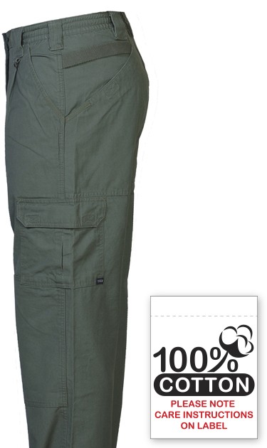 100 cotton cargo pants