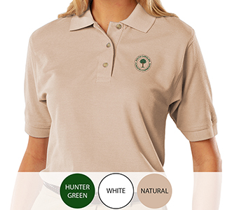 Women's Short Sleeve Cotton Polo Shirt