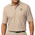 Short Sleeve Natural  Polo Shirt